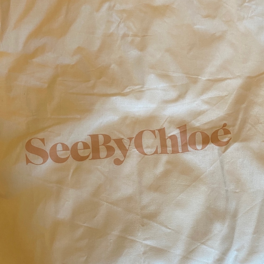 See By Chloe Burgundy Suede and Leather Burgundy Hobo Bag - Picture 12 of 13